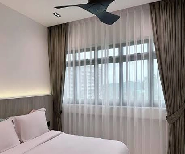 Custom Bedroom Curtains