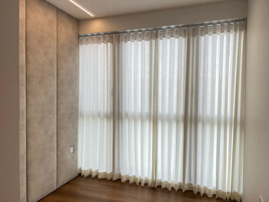 Made to measure sheer curtains