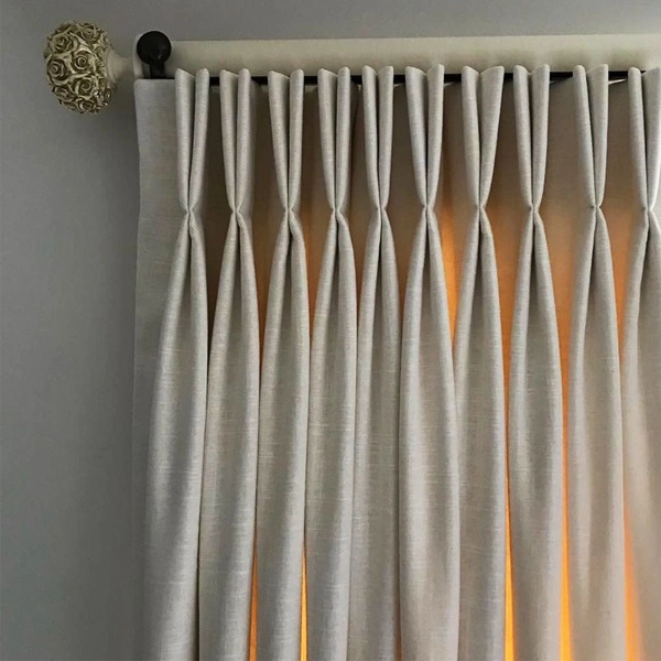 Pinch Pleat style Custom Curtains